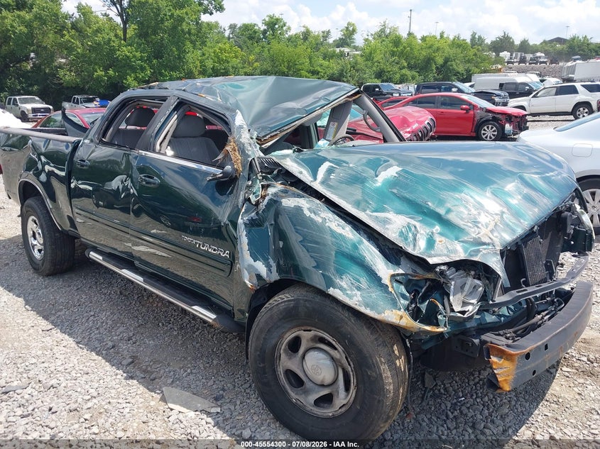 2004 Toyota Tundra VIN 5TBET34124S441271 IAAI salvage auction — ROLLOVER, Clear (Tennessee), sold $800 on 2026-08-02 (photo 1)