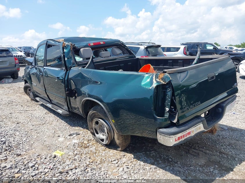 2004 Toyota Tundra VIN 5TBET34124S441271 IAAI salvage auction — ROLLOVER, Clear (Tennessee), sold $800 on 2026-08-02 (photo 3)