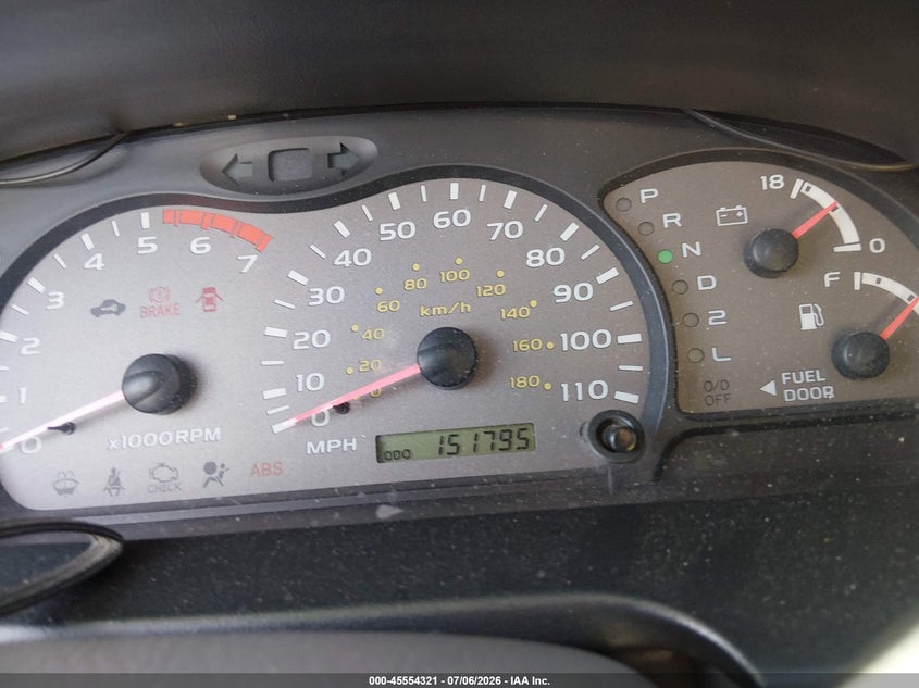 2002 Toyota Sequoia VIN 5TDZT38A22S081161 IAAI salvage auction — FRONT END, Salvage (California), sold $775 on 2026-07-30 (photo 7)