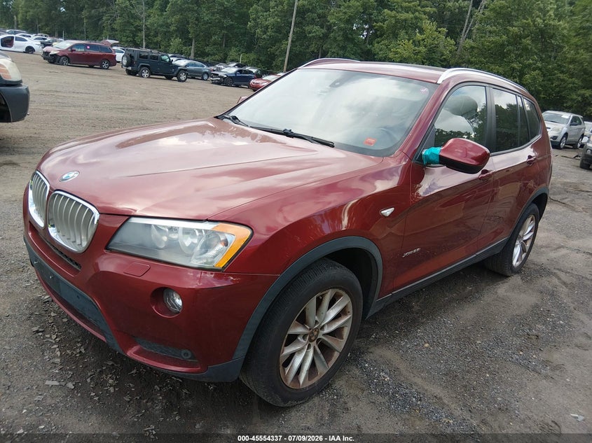 2014 BMW X3 VIN 5UXWX9C53E0D26899 IAAI salvage auction — NORMAL WEAR, Clear (Maryland), sold $1,000 on 2026-07-29 (photo 2)