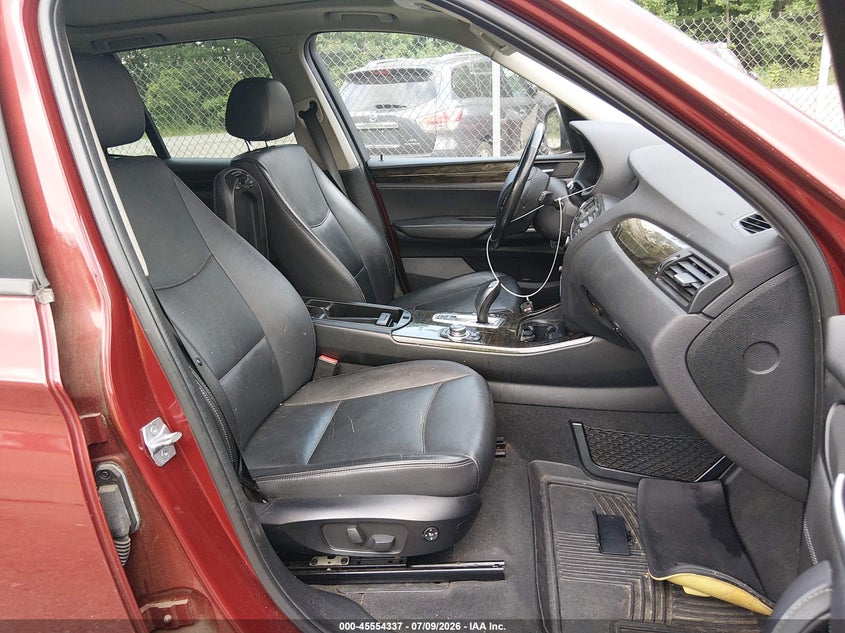 2014 BMW X3 VIN 5UXWX9C53E0D26899 IAAI salvage auction — NORMAL WEAR, Clear (Maryland), sold $1,000 on 2026-07-29 (photo 5)