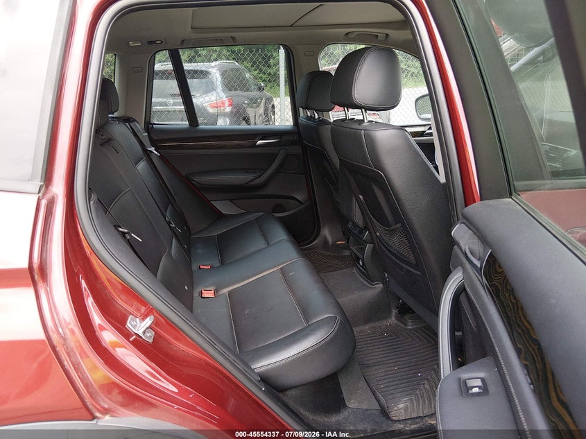 2014 BMW X3 VIN 5UXWX9C53E0D26899 IAAI salvage auction — NORMAL WEAR, Clear (Maryland), sold $1,000 on 2026-07-29 (photo 8)