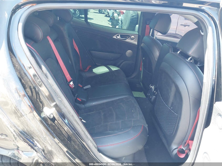 2019 Kia Stinger VIN KNAE15LA9K6066581 IAAI salvage auction — REAR END, Salvage (California), sold $2,700 on 2026-07-23 (photo 8)