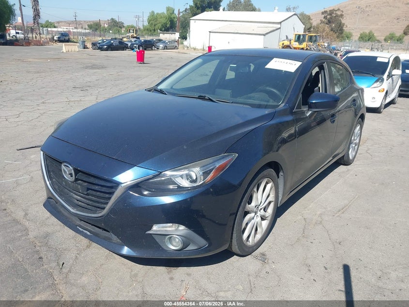 2014 Mazda 3 VIN JM1BM1M35E1207931 IAAI salvage auction — NORMAL WEAR, Clear - Dealer Only (California), sold $1,800 on 2026-07-28 (photo 2)