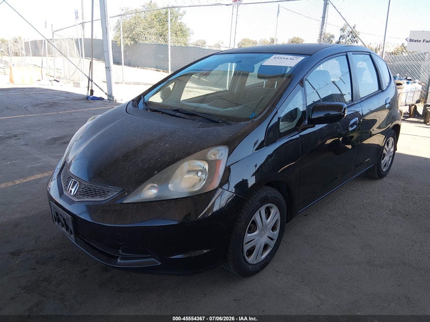 2011 Honda Fit VIN JHMGE8G3XBS009132 IAAI salvage auction — SIDE, Salvage (California), sold $1,200 on 2026-07-22 (photo 2)
