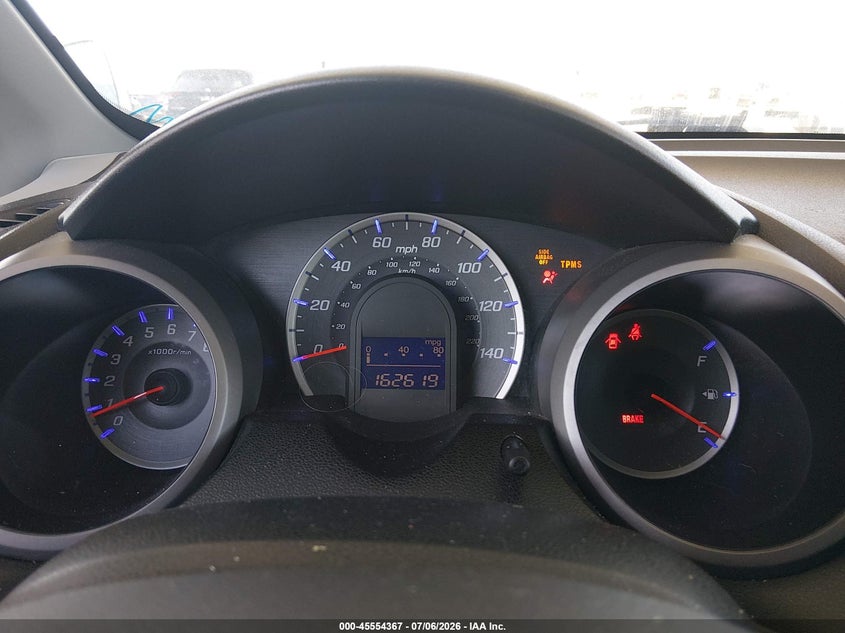 2011 Honda Fit VIN JHMGE8G3XBS009132 IAAI salvage auction — SIDE, Salvage (California), sold $1,200 on 2026-07-22 (photo 7)