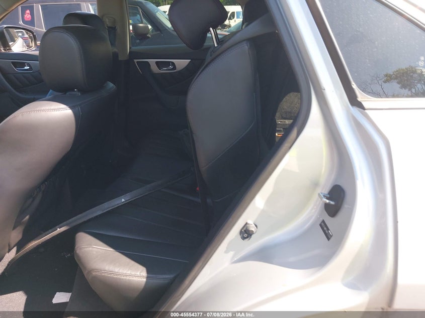 2017 Infiniti Qx70 VIN JN8CS1MW7HM412338 IAAI salvage auction — REAR END, Mv-907A (New York), sold $25 on 2026-07-28 (photo 8)