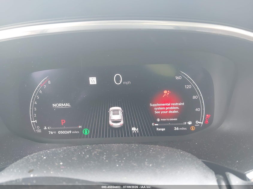 2024 Acura Mdx VIN 5J8YE1H46RL031882 IAAI salvage auction — FRONT END, Salvage Title, sold $20,150 on 2026-09-15 (photo 7)