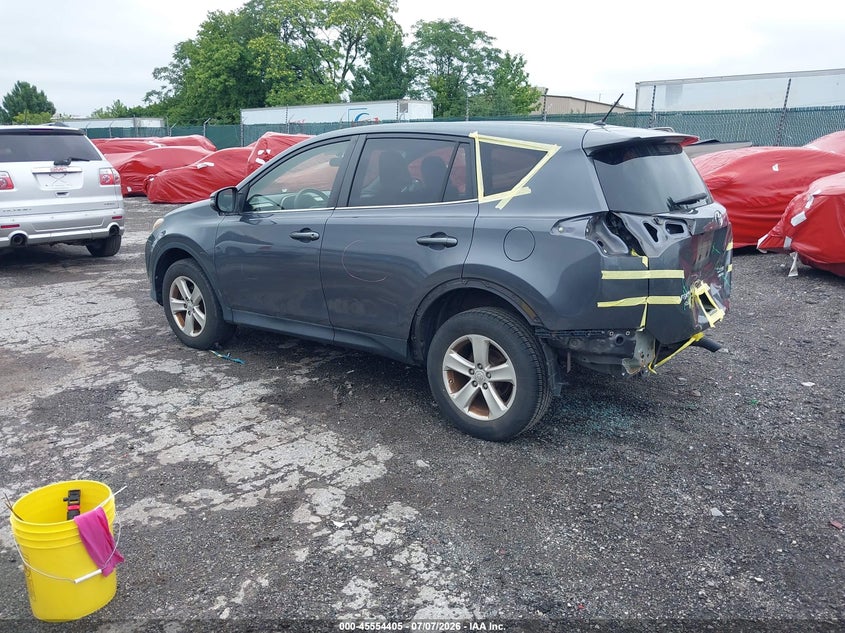 2013 Toyota Rav 4 VIN JTMRFREV4DD041700 IAAI salvage auction — REAR END, Salvage (Pennsylvania), sold $4,550 on 2026-07-24 (photo 3)