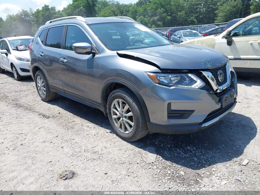 2019 Nissan Rogue VIN KNMAT2MV5KP546879 IAAI salvage auction — FRONT END, Mv-907A (New York), sold $25 on 2026-07-21 (photo 1)