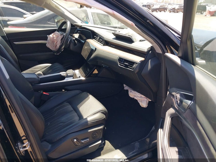 2019 Audi E-tron VIN WA1VABGE6KB010775 IAAI salvage auction — FRONT END, Salvage (California), sold $8,100 on 2026-07-30 (photo 5)