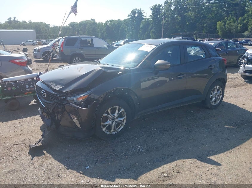2016 Mazda Cx-3 VIN JM1DKFC71G0129527 IAAI salvage auction — FRONT END, Salvage Title, sold $1,700 on 2026-07-23 (photo 2)