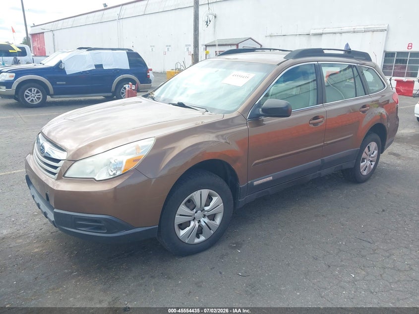 2011 Subaru Outback VIN 4S4BRBAC9B3439648 IAAI salvage auction — NORMAL WEAR, Clear-Dealer Only (Oregon), sold $550 on 2026-07-09 (photo 2)