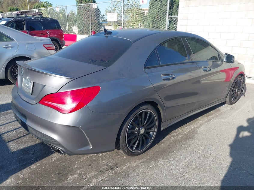 2016 Mercedes-benz Cla-klasse VIN WDDSJ4EB2GN343810 IAAI salvage auction — UNDERCARRIAGE, Salvage (California), sold $1,200 on 2026-07-18 (photo 4)