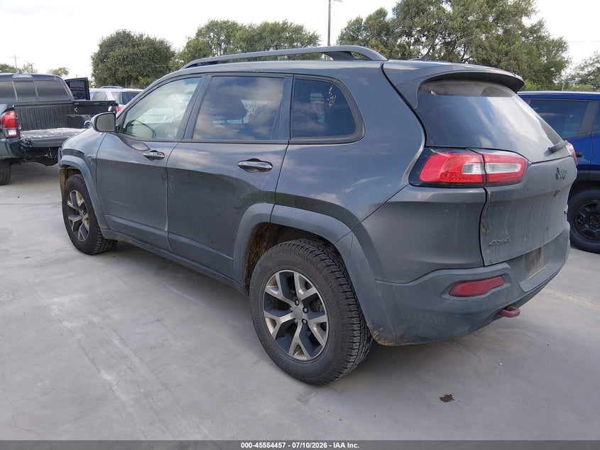 2014 Jeep Cherokee VIN 1C4PJMBB5EW308738 IAAI salvage auction — FRONT END, Wait Title, sold $1,600 on 2026-08-08 (photo 3)