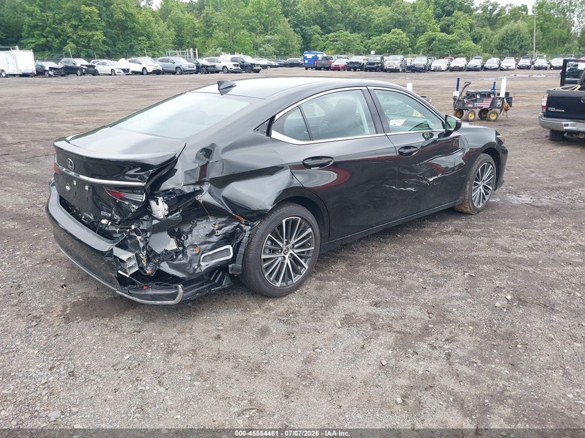 2025 Lexus ES VIN 58ADA1C13SU076322 IAAI salvage auction — SIDE, Salvage (Idaho), sold $19,600 on 2026-08-01 (photo 4)