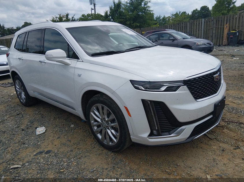 2023 Cadillac Xt6 VIN 1GYKPDRS9PZ153671 IAAI salvage auction — LEFT SIDE, Salvage (Virginia), sold $11,700 on 2026-07-29 (photo 1)