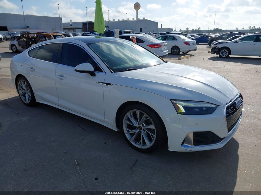 2023 Audi A5 VIN WAUABCF56PA052267 — IAAI salvage auction photo