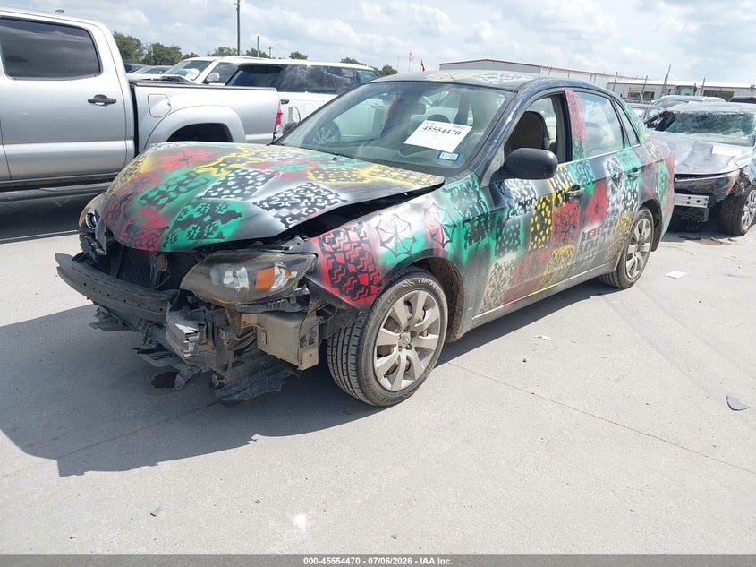 2008 Subaru Impreza VIN JF1GE61698G527596 IAAI salvage auction — NORMAL WEAR, Original (Texas), sold $250 on 2026-07-28 (photo 2)