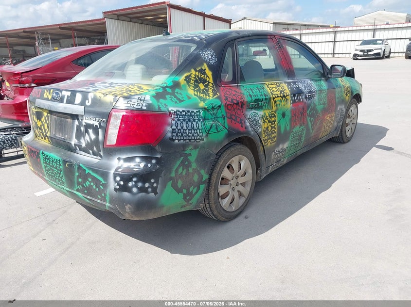 2008 Subaru Impreza VIN JF1GE61698G527596 IAAI salvage auction — NORMAL WEAR, Original (Texas), sold $250 on 2026-07-28 (photo 4)