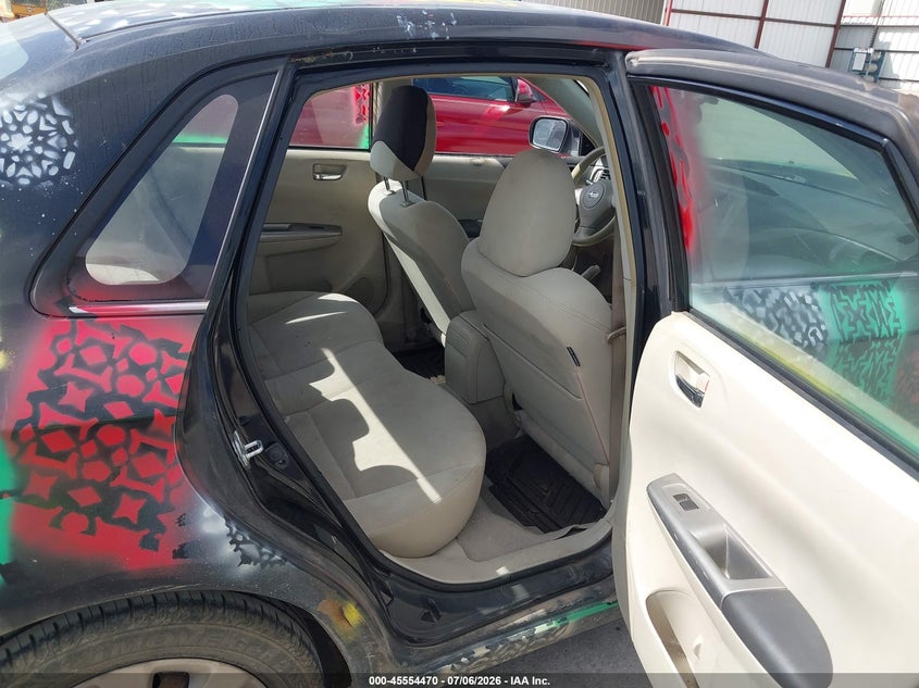 2008 Subaru Impreza VIN JF1GE61698G527596 IAAI salvage auction — NORMAL WEAR, Original (Texas), sold $250 on 2026-07-28 (photo 8)