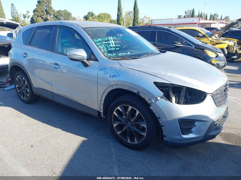 2016 Mazda Cx-5 VIN JM3KE2DY6G0690392 IAAI salvage auction — REAR END, Salvage (California), sold $3,100 on 2026-07-23 (photo 1)