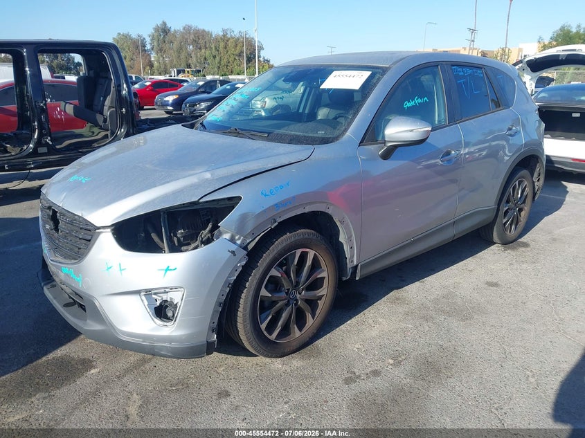 2016 Mazda Cx-5 VIN JM3KE2DY6G0690392 IAAI salvage auction — REAR END, Salvage (California), sold $3,100 on 2026-07-23 (photo 2)