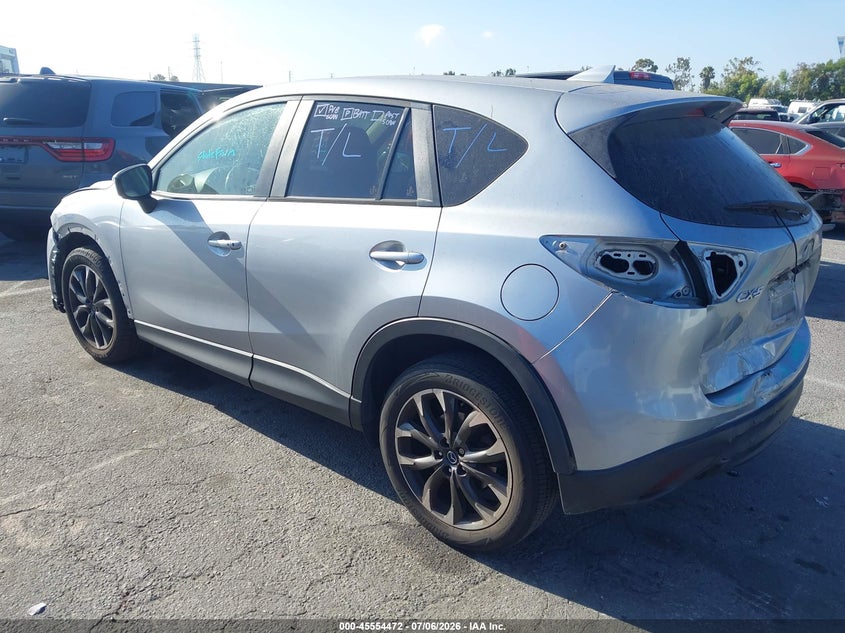 2016 Mazda Cx-5 VIN JM3KE2DY6G0690392 IAAI salvage auction — REAR END, Salvage (California), sold $3,100 on 2026-07-23 (photo 3)
