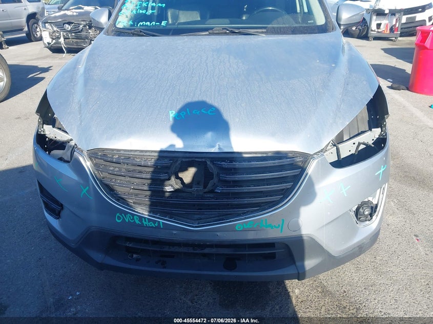 2016 Mazda Cx-5 VIN JM3KE2DY6G0690392 IAAI salvage auction — REAR END, Salvage (California), sold $3,100 on 2026-07-23 (photo 6)