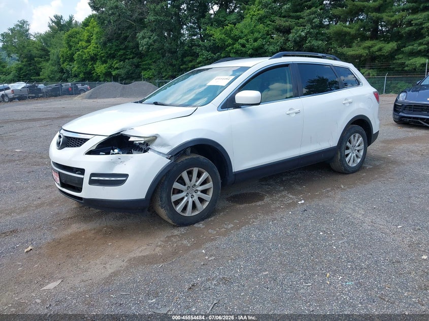 2007 Mazda Cx-9 VIN JM3TB28Y770116455 IAAI salvage auction — LEFT FRONT, Salvage (Ohio), sold $125 on 2026-07-27 (photo 2)