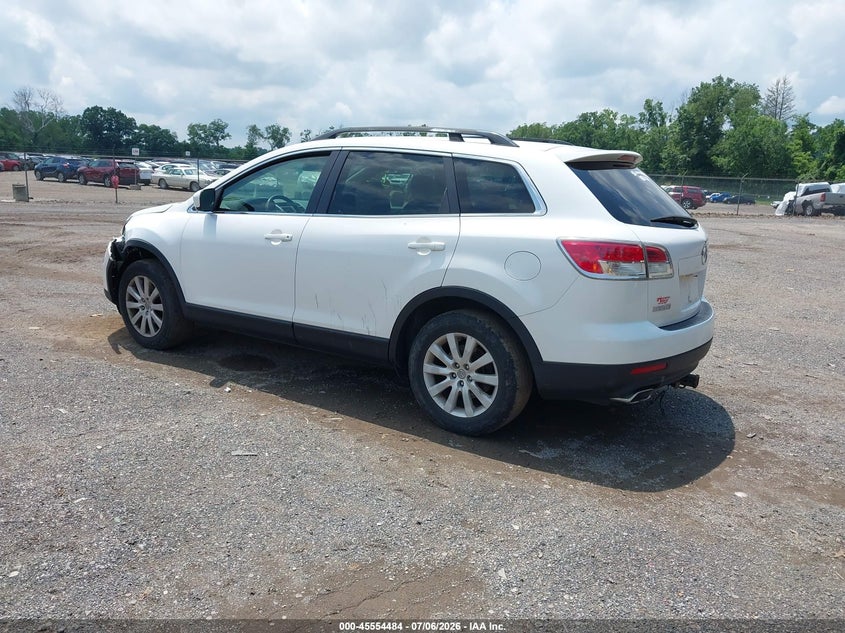 2007 Mazda Cx-9 VIN JM3TB28Y770116455 IAAI salvage auction — LEFT FRONT, Salvage (Ohio), sold $125 on 2026-07-27 (photo 3)