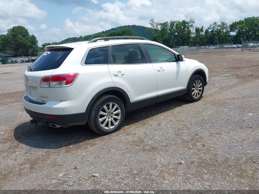 2007 Mazda Cx-9 VIN JM3TB28Y770116455 IAAI salvage auction — LEFT FRONT, Salvage (Ohio), sold $125 on 2026-07-27 (photo 4)