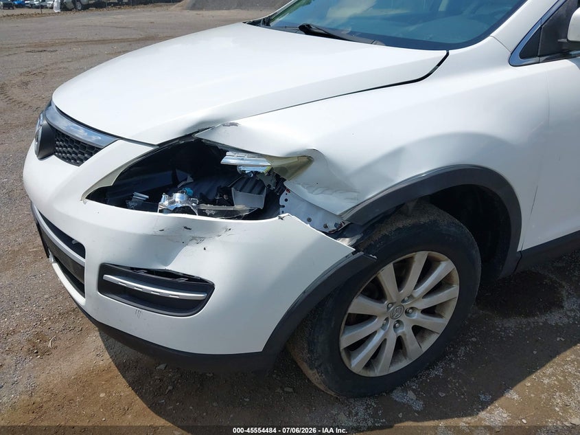 2007 Mazda Cx-9 VIN JM3TB28Y770116455 IAAI salvage auction — LEFT FRONT, Salvage (Ohio), sold $125 on 2026-07-27 (photo 6)