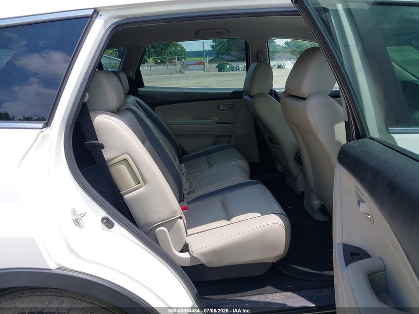 2007 Mazda Cx-9 VIN JM3TB28Y770116455 IAAI salvage auction — LEFT FRONT, Salvage (Ohio), sold $125 on 2026-07-27 (photo 8)