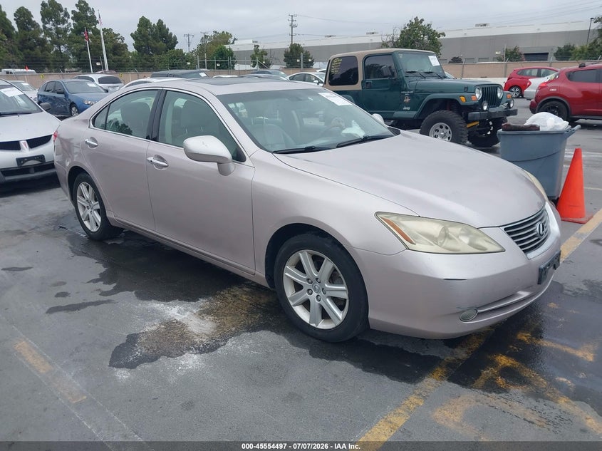 2007 Lexus Es 350 VIN JTHBJ46G772057472 IAAI salvage auction — NORMAL WEAR, Clear - Dealer Only (California), sold $2,000 on 2026-07-13 (photo 1)
