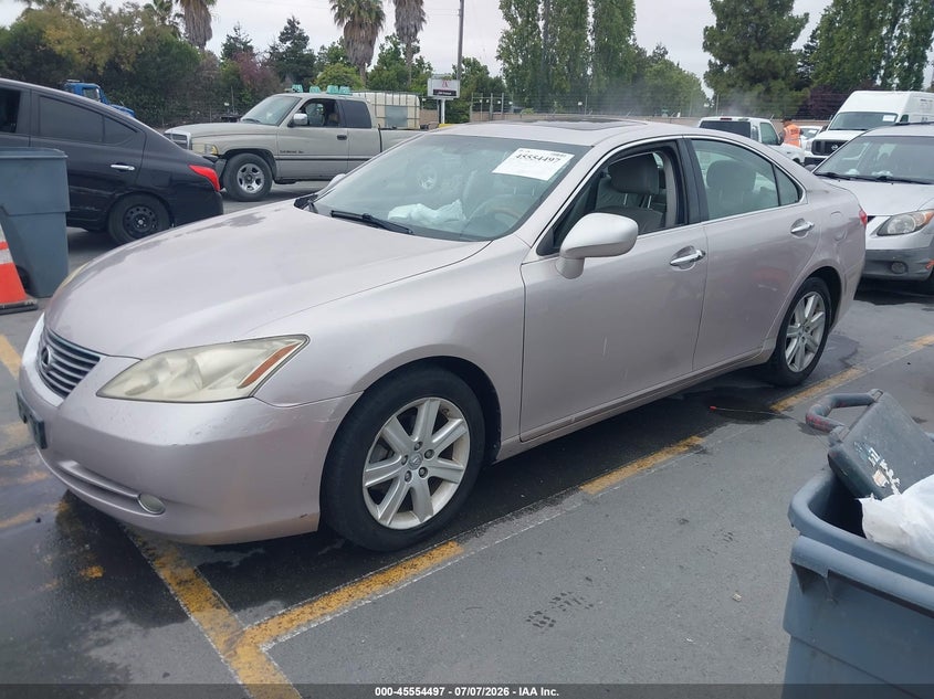 2007 Lexus Es 350 VIN JTHBJ46G772057472 IAAI salvage auction — NORMAL WEAR, Clear - Dealer Only (California), sold $2,000 on 2026-07-13 (photo 2)