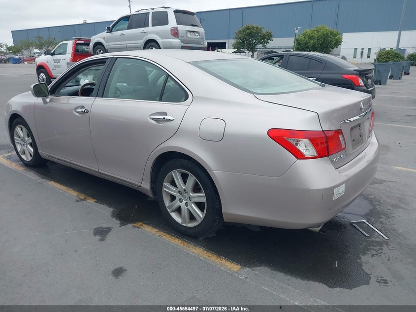 2007 Lexus Es 350 VIN JTHBJ46G772057472 IAAI salvage auction — NORMAL WEAR, Clear - Dealer Only (California), sold $2,000 on 2026-07-13 (photo 3)