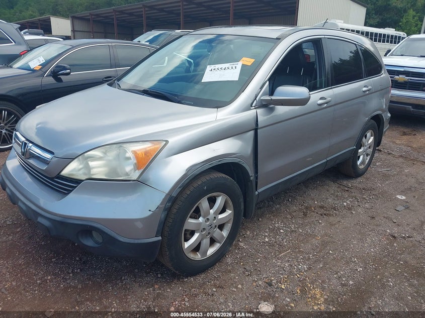 2008 Honda Cr-v VIN JHLRE387X8C045620 IAAI salvage auction — LEFT FRONT, Salvage (Alabama), sold $875 on 2026-07-19 (photo 2)