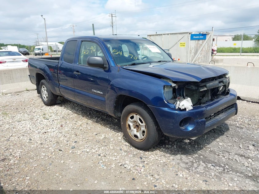2007 Toyota Tacoma VIN 5TETX22N07Z411258 IAAI salvage auction — FRONT END, Clear (Wisconsin), sold $25 on 2026-07-30 (photo 1)