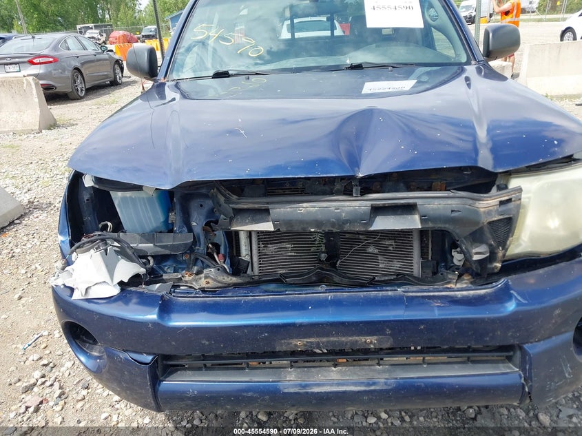 2007 Toyota Tacoma VIN 5TETX22N07Z411258 IAAI salvage auction — FRONT END, Clear (Wisconsin), sold $25 on 2026-07-30 (photo 6)