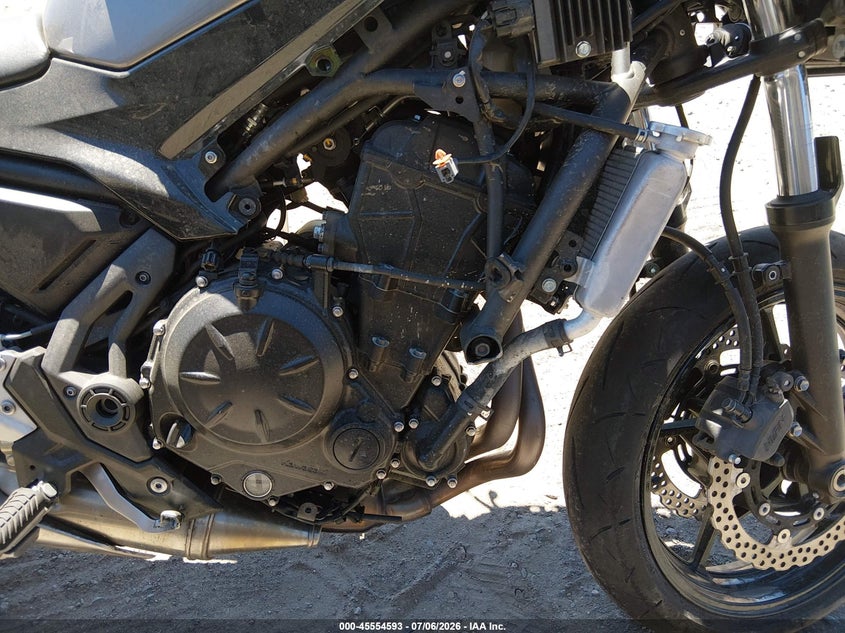 2021 Kawasaki Ninja VIN ML5EXEM19MDA28361 IAAI salvage auction — FRONT END, Salvage (California), sold $1,100 on 2026-07-22 (photo 8)