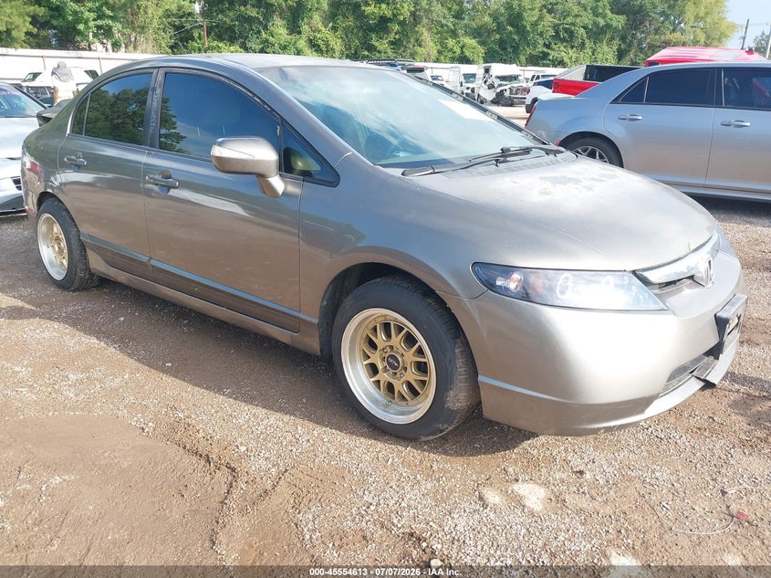 2008 Honda Civic hybrid VIN JHMFA36258S012466 IAAI salvage auction — NORMAL WEAR, Original (Texas), sold $100 on 2026-07-30 (photo 1)