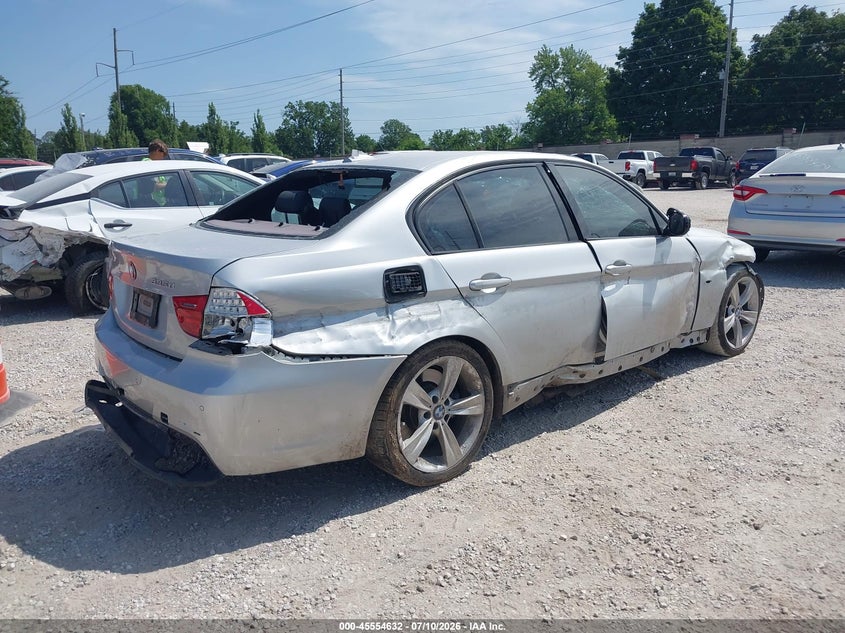 2011 BMW 3 series VIN WBAPN7C52BF184371 IAAI salvage auction — FRONT & REAR, Salvage (Missouri), sold $600 on 2026-07-31 (photo 4)