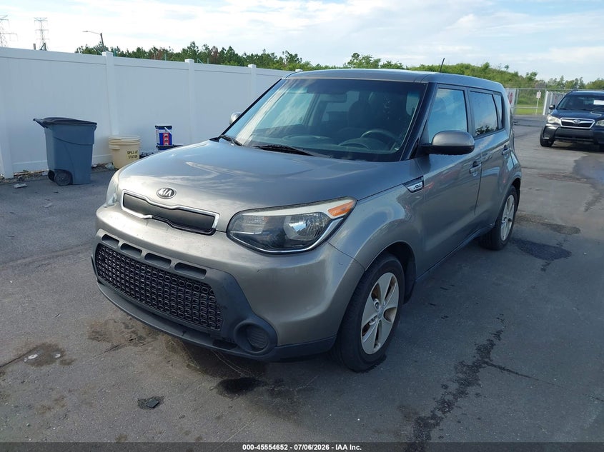 2015 Kia Soul VIN KNDJN2A23F7125608 IAAI salvage auction — NORMAL WEAR, Clear (Florida), sold $950 on 2026-07-29 (photo 2)