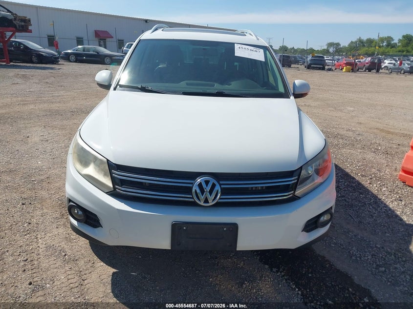 2015 Volkswagen Tiguan VIN WVGBV7AX0FW519260 IAAI salvage auction — NORMAL WEAR, Clear (Illinois), sold $1,750 on 2026-07-15 (photo 6)