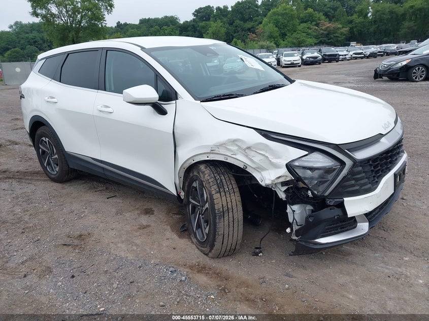 2023 Kia Sportage VIN KNDPUCAG5P7024344 IAAI salvage auction — SIDE, Salvage (New Jersey), sold $8,800 on 2026-08-22 (photo 1)