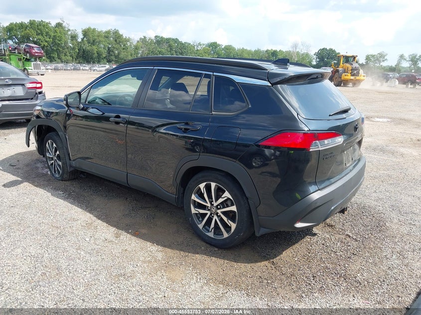 2023 Toyota Corolla cross VIN 7MUDAAAG0PV044156 IAAI salvage auction — LEFT & RIGHT, Salvage (West Virginia), sold $7,850 on 2026-08-26 (photo 3)
