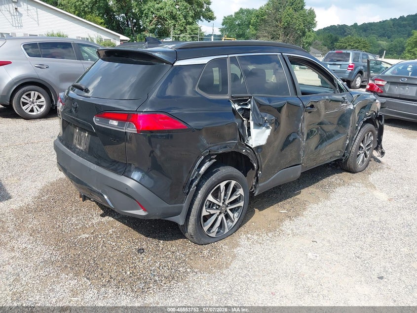 2023 Toyota Corolla cross VIN 7MUDAAAG0PV044156 IAAI salvage auction — LEFT & RIGHT, Salvage (West Virginia), sold $7,850 on 2026-08-26 (photo 4)