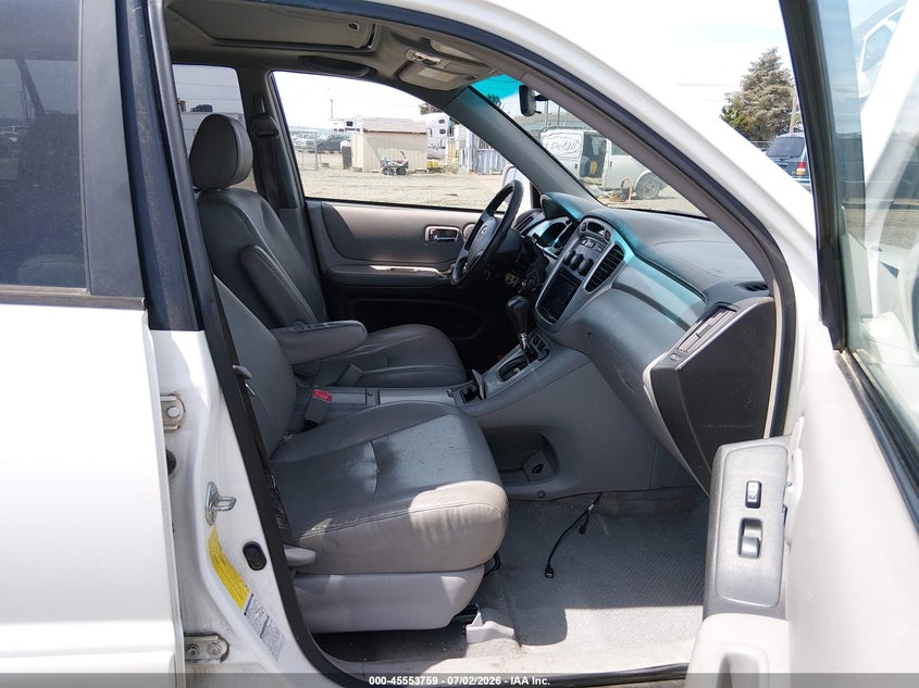 2007 Toyota Highlander VIN JTEHP21A970191554 IAAI salvage auction — NORMAL WEAR, Peddle Clear Public-Restricted (Oregon), sold $550 on 2026-07-27 (photo 5)