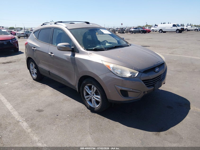 2012 Hyundai Tucson VIN KM8JUCAC6CU326719 IAAI salvage auction — FRONT END, Salvage Title, sold $750 on 2026-07-20 (photo 1)